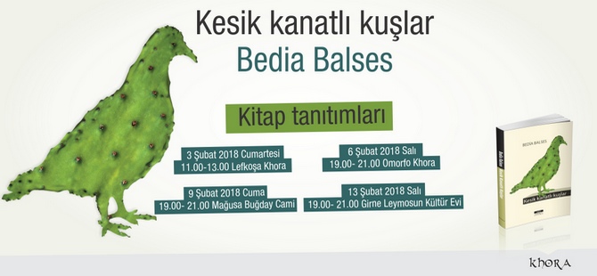 Bedia Balses’in yeni kitabı: “Kesik Kanatlı Kuşlar”