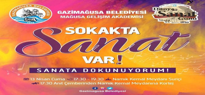 “Sokakta Sanat Var, Sanata Dokunuyorum” Cuma Namık Kemal Meydanı’nda