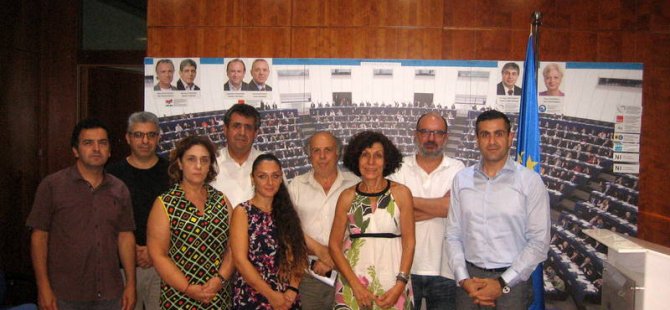 Birleşik Kıbrıs-İki Toplumlu Barış İnisiyatifi, AP Kıbrıs Ofisi Başkanı’nı ziyaret etti
