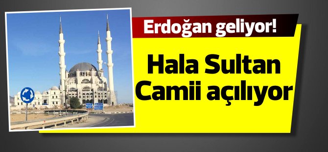 Recep Tayyip Erdoğan, Hala Sultan Camii Açılışına Katılacak