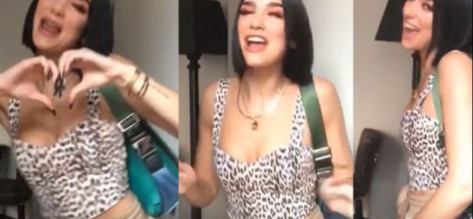 Dua Lipa 'DoTheShiggy' akımına katıldı