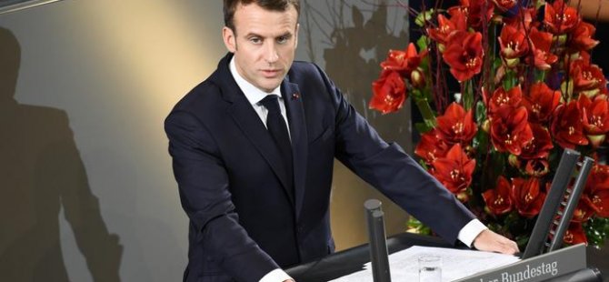 Macron'dan Berlin'de "güçlü Avrupa" çağrısı