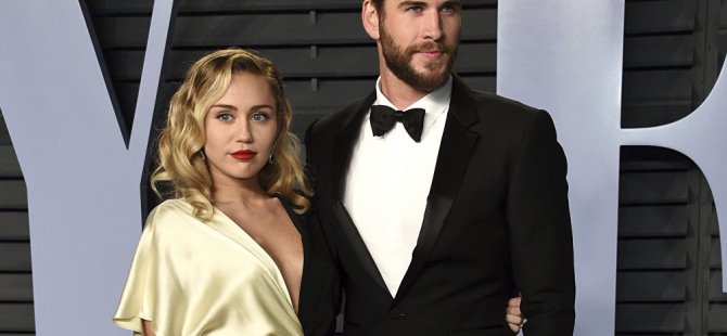 Bir küs bir barışık ve sonunda evli: Miley Cyrus ve Liam Hemsworth evlendi