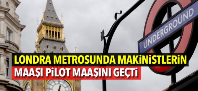 Makinistlerin maaşı pilot maaşını geçti