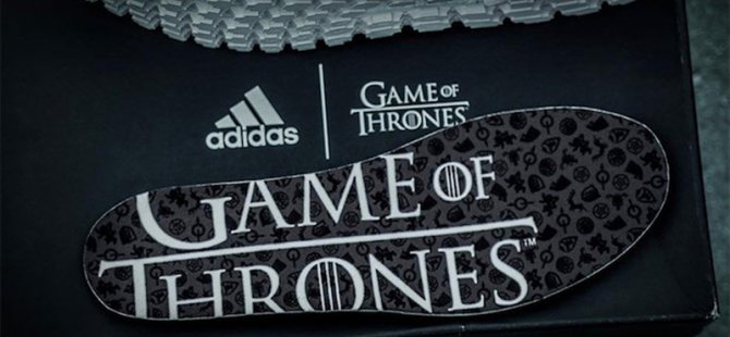 Game of Thrones şimdi spor ayakabılarında