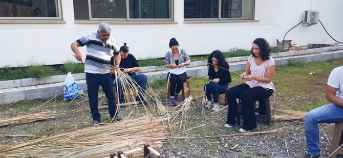 Gençlerden, GİGEM'in İskemlecilik Kursuna Yoğun Talep