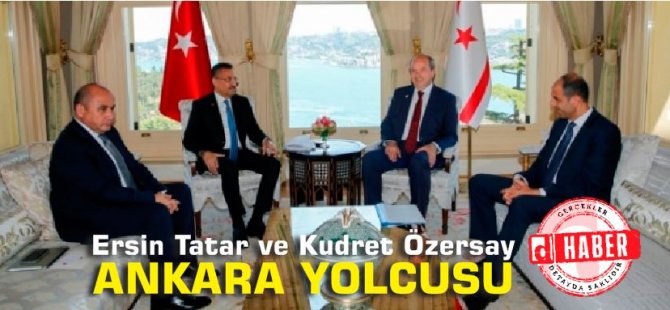 Tatar ve Özersay Ankara yolcusu