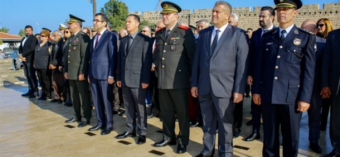 Milli Mücadele Ve Şehitler Haftası nedeniyle Gazimağusa’da tören düzenlendi