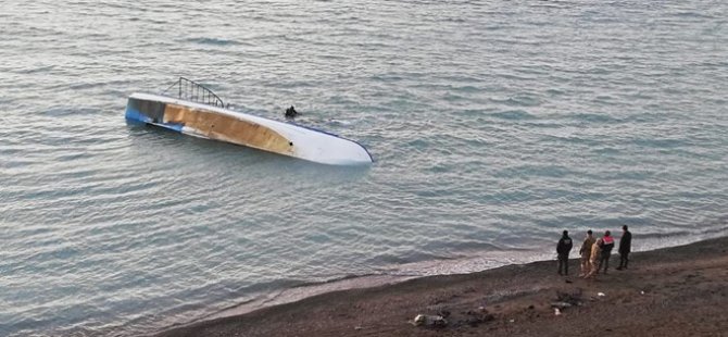 Van Gölü’nde düzensiz göçmen teknesi battı: 7 kişi öldü, 64 kişi kurtarıldı