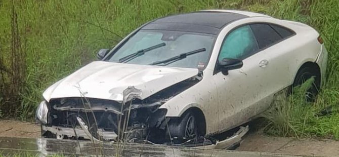 Lefkoşa-Girne yolunda trafik kazası