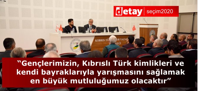 “Gençlerimizin, Kıbrıslı Türk kimlikleri ve kendi bayraklarıyla yarışmasını sağlamak en büyük mutluluğumuz olacaktır”