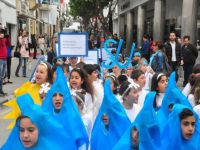 Girne’de Su Konusunda Farkındalık Yürüyüşü Yapıldı