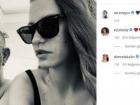 Serenay Sarıkaya Cem Yılmazla fotoğrafını paylaştı