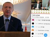 Erdoğan gençlerle konuşurken "Oy yok" yorumları geldi; yayın yorumlara kapatıldı