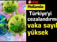 Hollanda: Türkiye'yi cezalandırmıyoruz, vaka sayıları yüksek