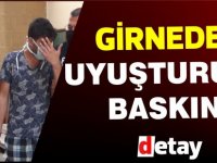 Girne'de uyuşturucu baskını