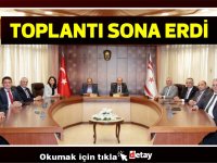 Bakanlar Kurulu toplantısı sona erdi