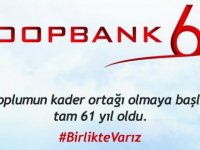 Koopbank'ın 61'inci yıl gururu