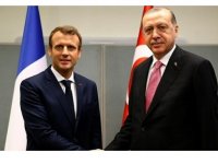 Erdoğan, Macron’la Doğu Akdeniz’i görüştü