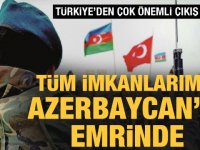 T.C. Sanayi Bakanı Demir, "Savunma sanayii olarak tüm imkanlarımız kardeş Azerbaycan'ın emrinde"