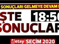 18:50:Ülke geneli seçim sonuçları