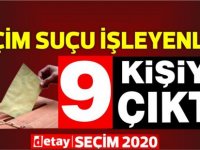 Seçim suçu işleyen 9 kişi yakalandı