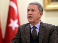 Hulusi Akar:''Kıbrıs dahil Mavi Vatan’daki hak, alaka ve menfaatleri korumakta kararlıyız”