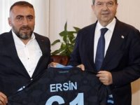 Cumhurbaşkanı Tatar, Trabzonspor Askf heyetini kabul etti