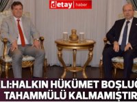 Arıklı:Halkın hükümet boşluğuna tahammülü kalmamıştır