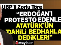 Zorlu Töre:Bunlar bizden değillerdir