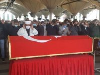 Kıbrıs Gazisi Emekli Piyade Astsubay Kıdemli Başçavuş Mehmet Aksel, askeri cenaze töreni ile son yolculuğuna uğurlandı