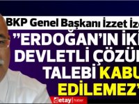 İzcan:“BM kararlarını yok sayan bir zihniyetle karşı karşıyayız”