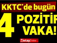 KKTC'de bugün 4 pozitif vaka