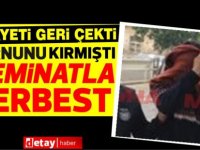 Burnu kırılan kişi şikayetini geri çekti...Arkadaşının burnunu kıran kişi kefaletle serbest