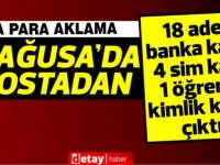 Gazimağusa Merkez Posta Şubesi’ne gönderilen bir paketten 18 banka kartı çıktı