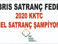 2020 KKTC Genel Satranç Şampiyonası Başlıyor