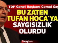 Özyiğit:"Erhürman'ın başbakan olmadığı model saygısızlık olurdu''