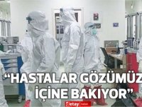 Pandemi hemşiresi Oğuz Köse: ““Yoğun bakımdaki hastalardan 2’sinin durumu kritik''