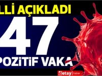 Bakan Pilli:45'i yerel 47 pozitif vaka