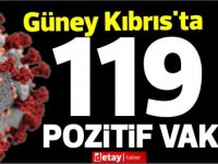 Güney Kıbrıs'ta son 24 saatte 119 yeni vaka