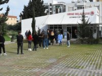 Girne'de Aşı Ve Pcr Testine Yoğun İlgi Olmasına Rağmen Düzen Vardı