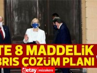 İşte 8 Maddelik İngilizlerin hazırladığı "Kıbrıs Çözüm Planı"