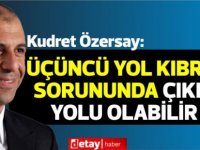 Kudret Özersay, BM Özel Temsilcisi Spehar ile görüştü