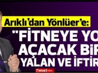 YDP'de işler iyice karıştı... Arıklı: Bunlar fitne yalan ve iftiradır dedi..