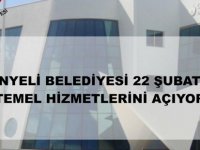 Gönyeli Belediyesi 22 Şubat’ta hizmet binasının kapılarını yeniden açıyor