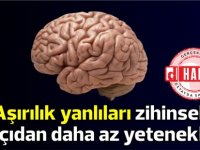 Aşırılık yanlıları zihinsel açıdan daha az yetenekli