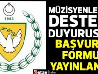 Milli Eğitim ve Kültür Bakanlığı’na bağlı Kültür Dairesi, müzisyenlere destek olmak için girişim başlattı