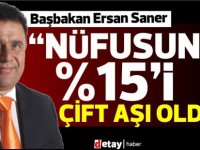 Saner:KKTC’nin KKTC avrupaya göre nüfusunun yüzde 15’i çift doz aşı olan ikinci ülke konumunda