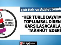 HAKSEN’den Hükümete Paket Tepkisi: “Her türlü dayatmanın toplumsal direnişle karşılaşacaklarını ‘taahhüt’ ederiz”