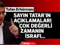 Erhürman:"Sayın Tatar'ın art arda gelen açıklamaları çok değerli zamanın israfı..."